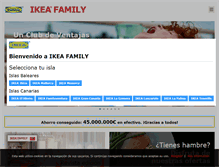 Tablet Screenshot of ikeafamily.net